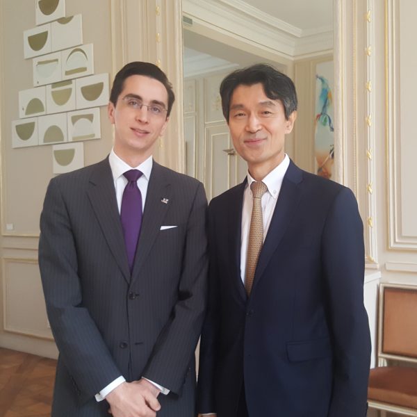 Rencontre des étudiants de CPGE de la classe préparatoire d’ECS 1 avec Son Excellence Monsieur MO Chul-min, ambassadeur de la République de Corée