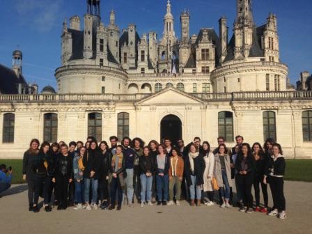 La classe de Khâgne A/L au Château de Chambord