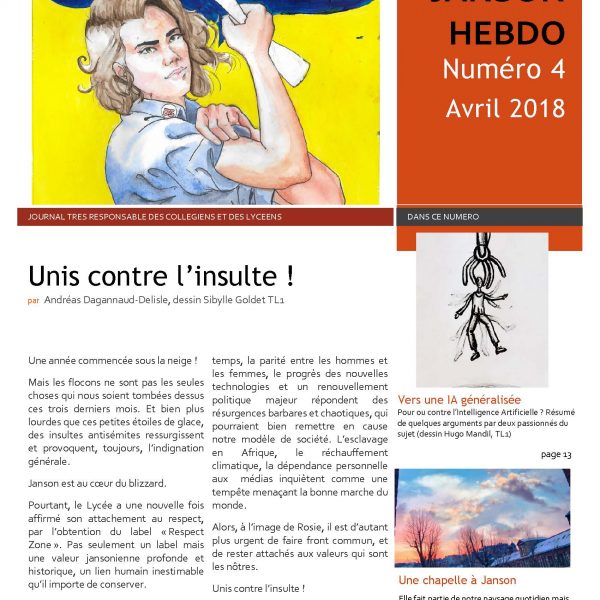 Janson Hebdo n°4