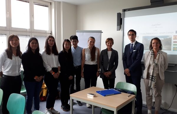 Présentation du projet CPJE à la Moser Schule de Berlin